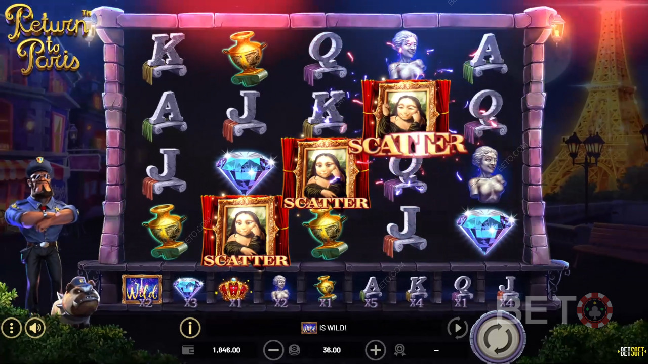 Возвращение в Париж Обзор от BETO Slots