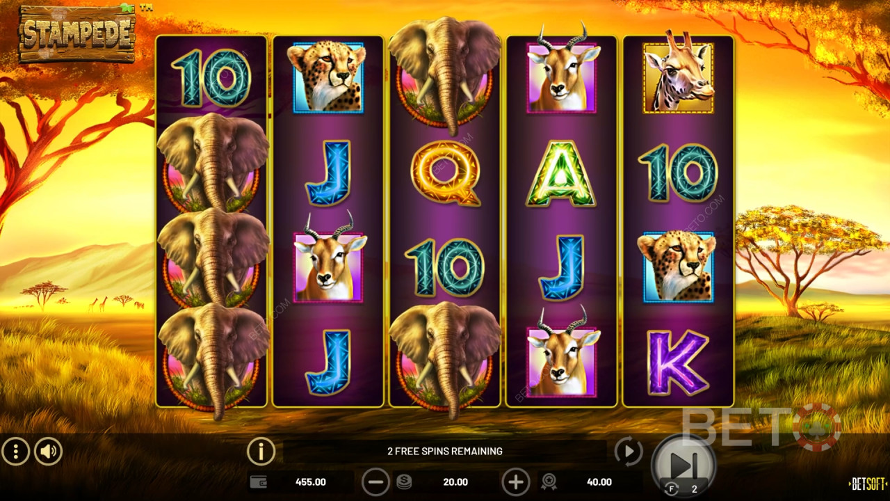 Обзор Stampede от BETO Slots