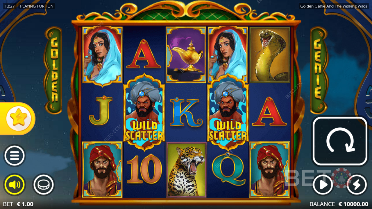 Golden Genie (Nolimit City)  Играть Бесплатно