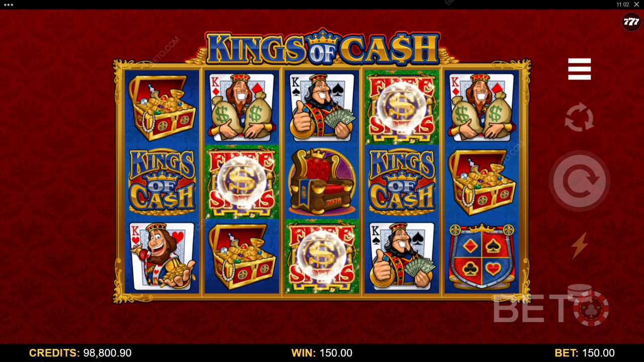 Обзор Kings of Cash от BETO Slots