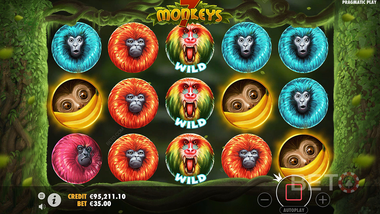 7 Monkeys  Играть Бесплатно