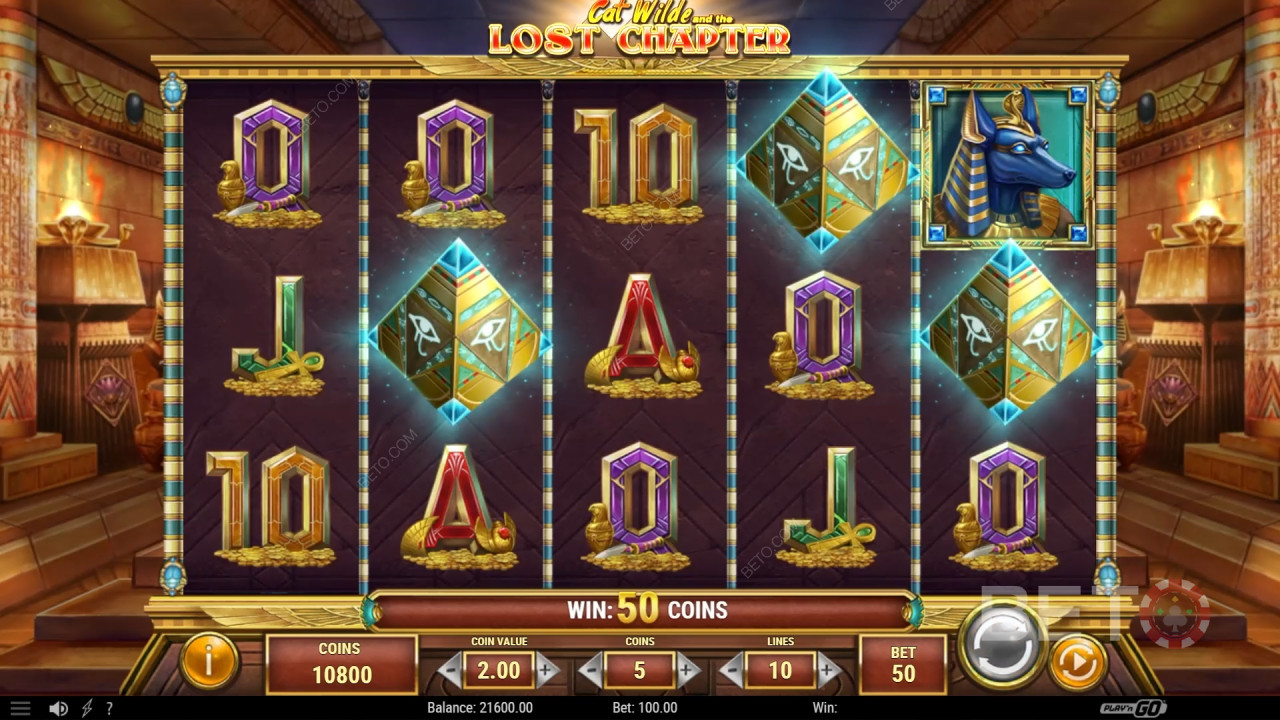 Кэт Вайлд и потерянная глава Обзор от BETO Slots