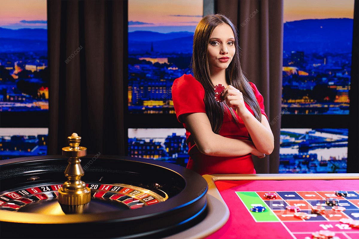 Играйте в живую европейскую рулетку с профессиональными дилерами