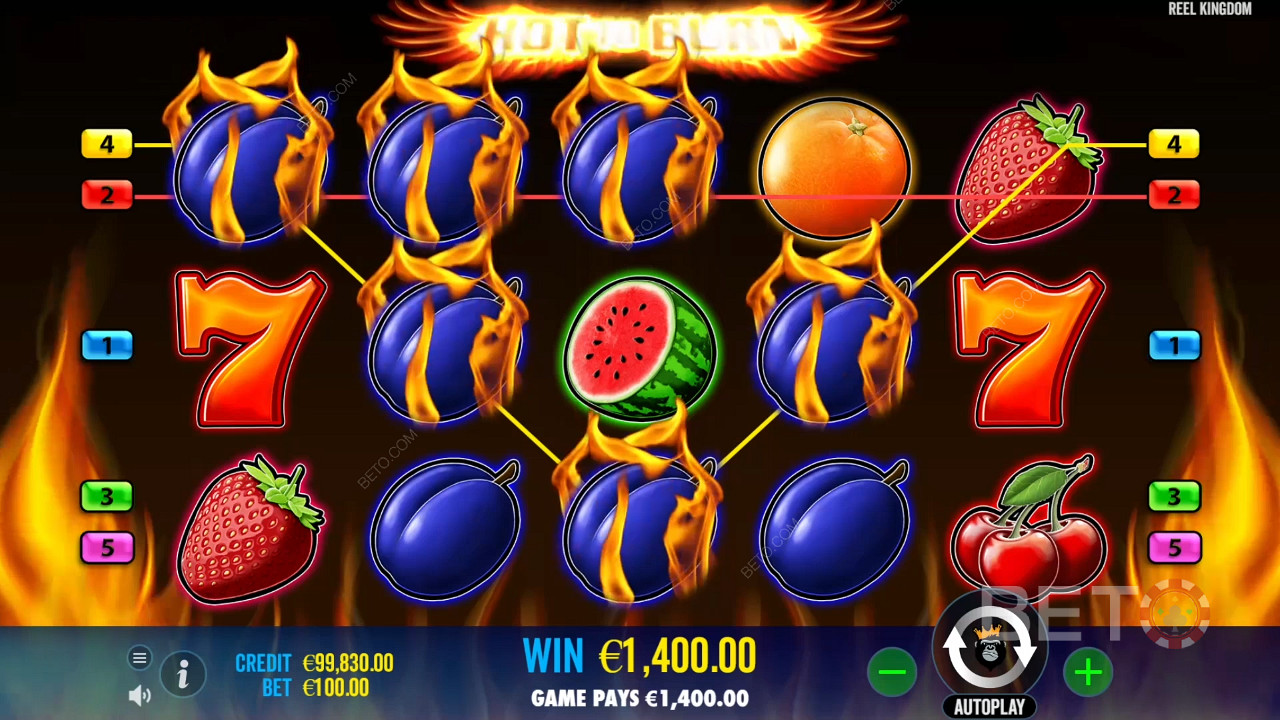 Hot to Burn Review by BETO Slots