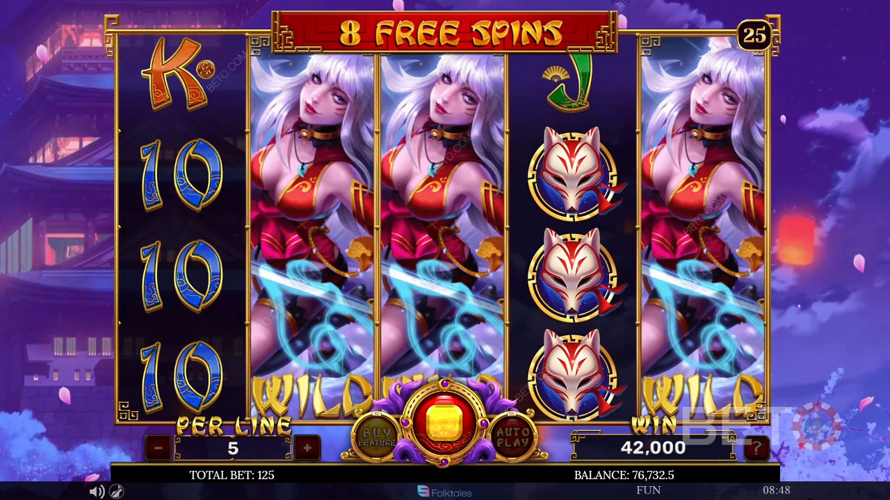 Kitsune's Scrolls Играть Бесплатно