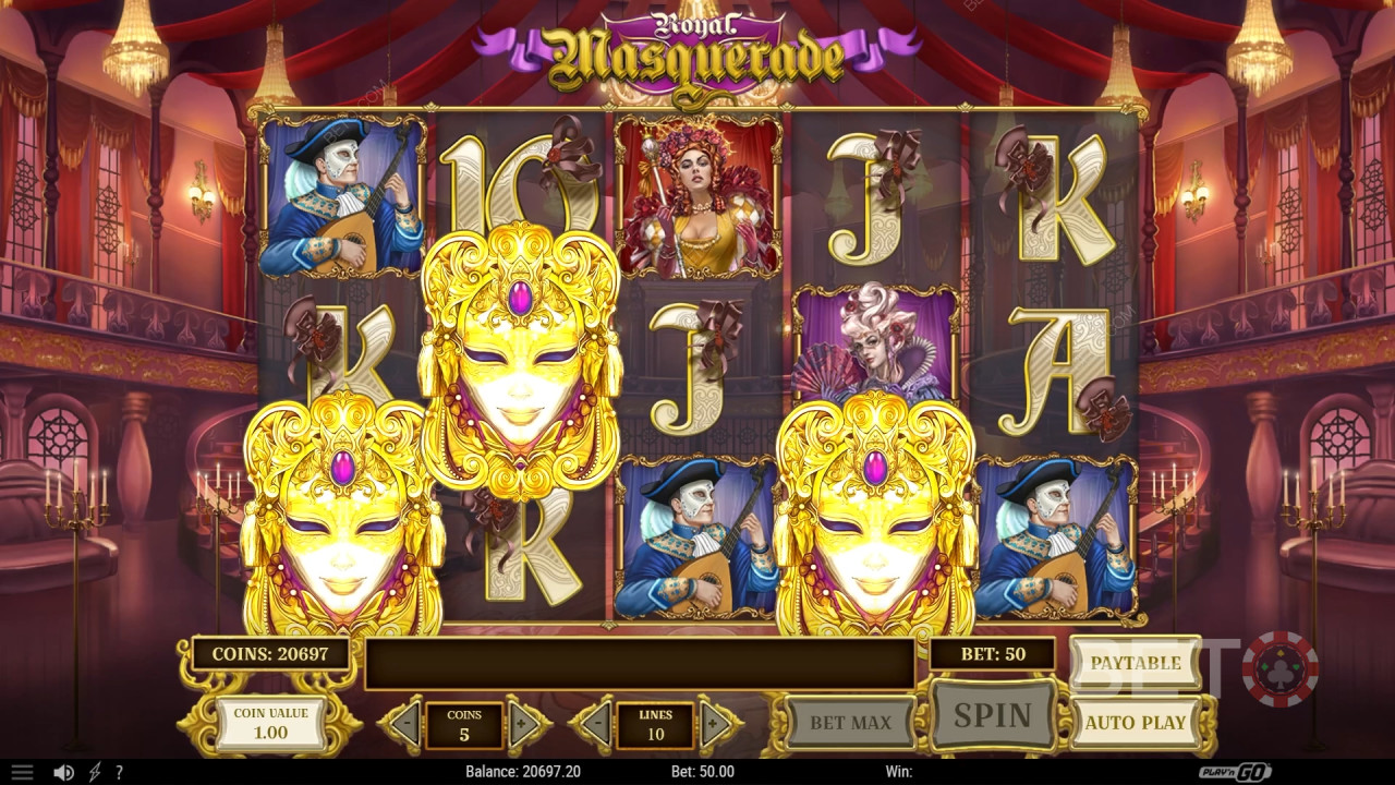 Обзор игры «Royal Masquerade» от BETO Slots