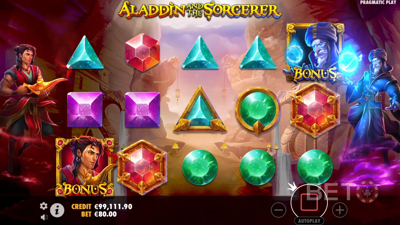 Aladdin and the Sorcerer  Играть Бесплатно