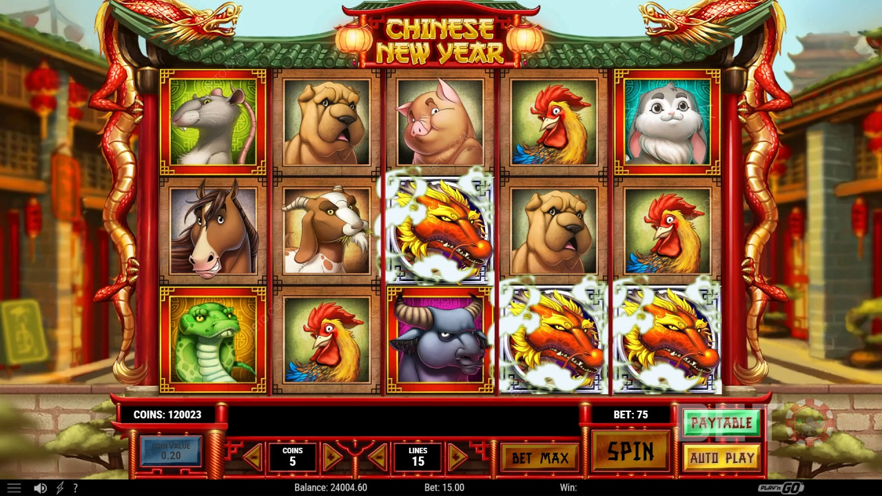 Chinese New Year (Play'n Go)  Играть Бесплатно