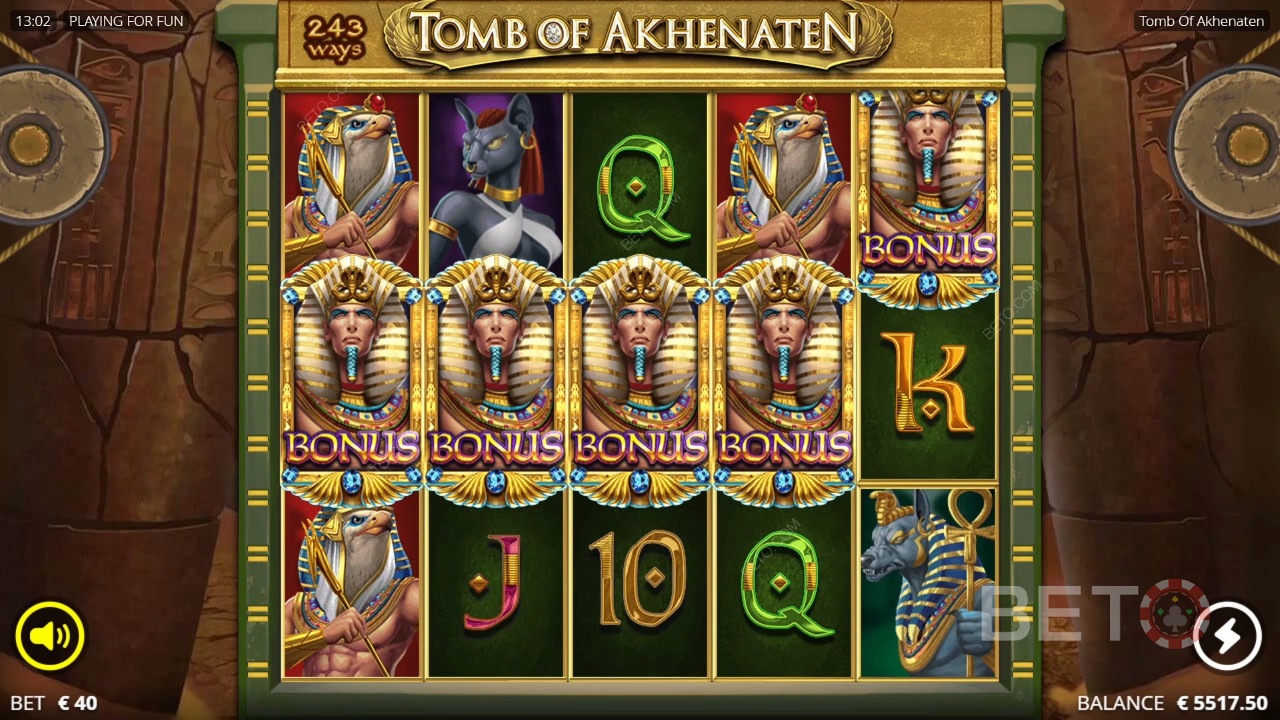 Tomb of Akhenaten Играть Бесплатно