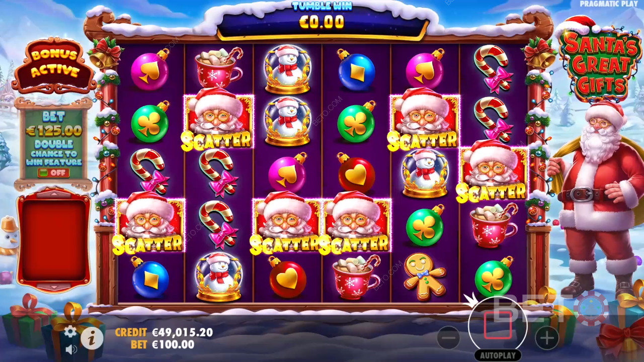 Обзор "Большие подарки Санты" от BETO Slots