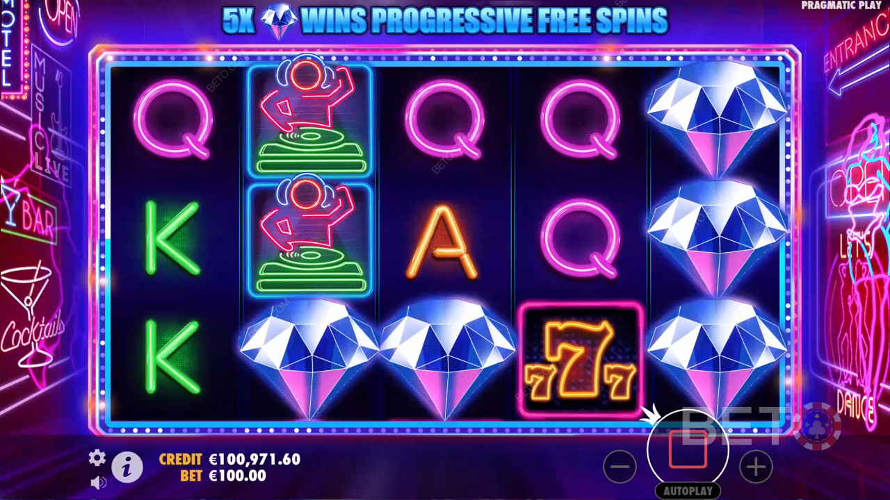 Обзор Dance Party от BETO Slots