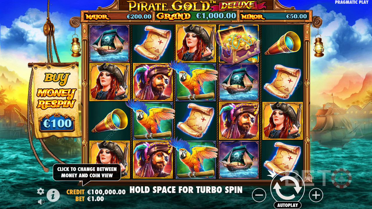 Обзор Pirate Gold Deluxe от BETO Slots