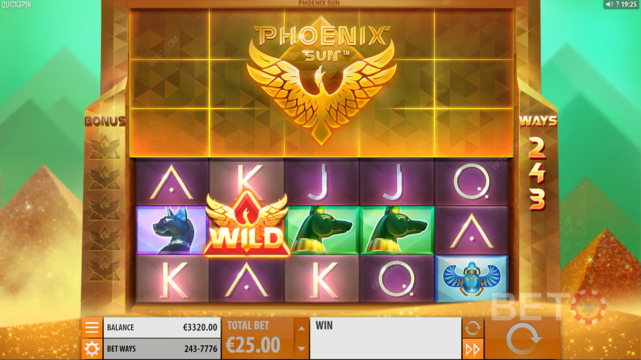 Phoenix Sun Review by BETO Slots