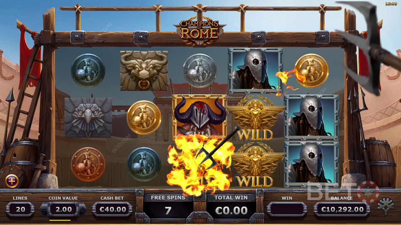 Champions of Rome Review by BETO Slots