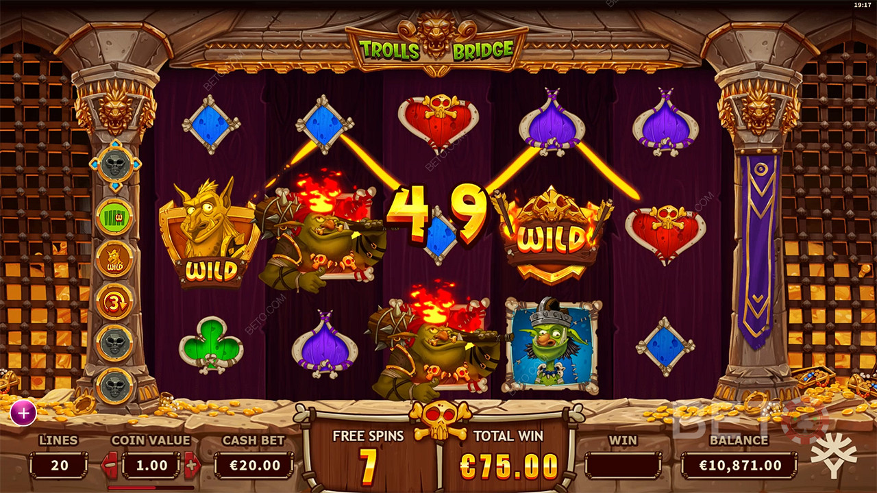Trolls Bridge (Yggdrasil)  Играть Бесплатно