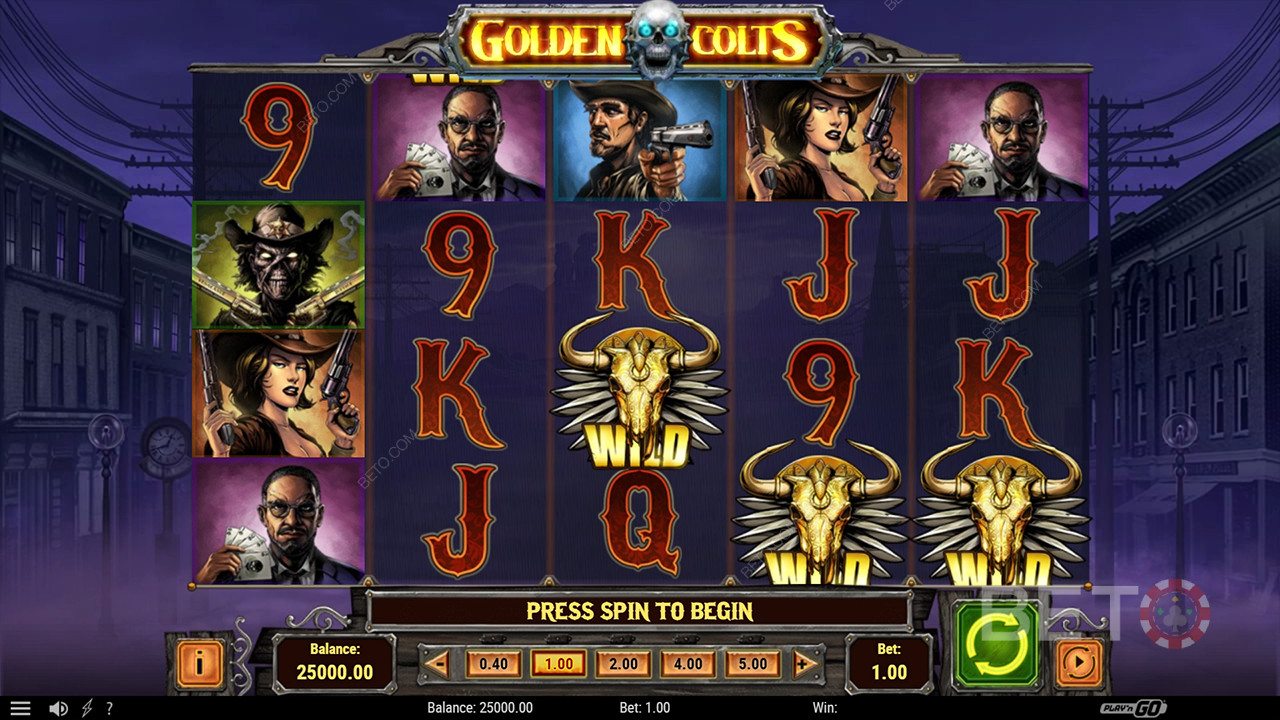 Обзор Golden Colts от BETO Slots