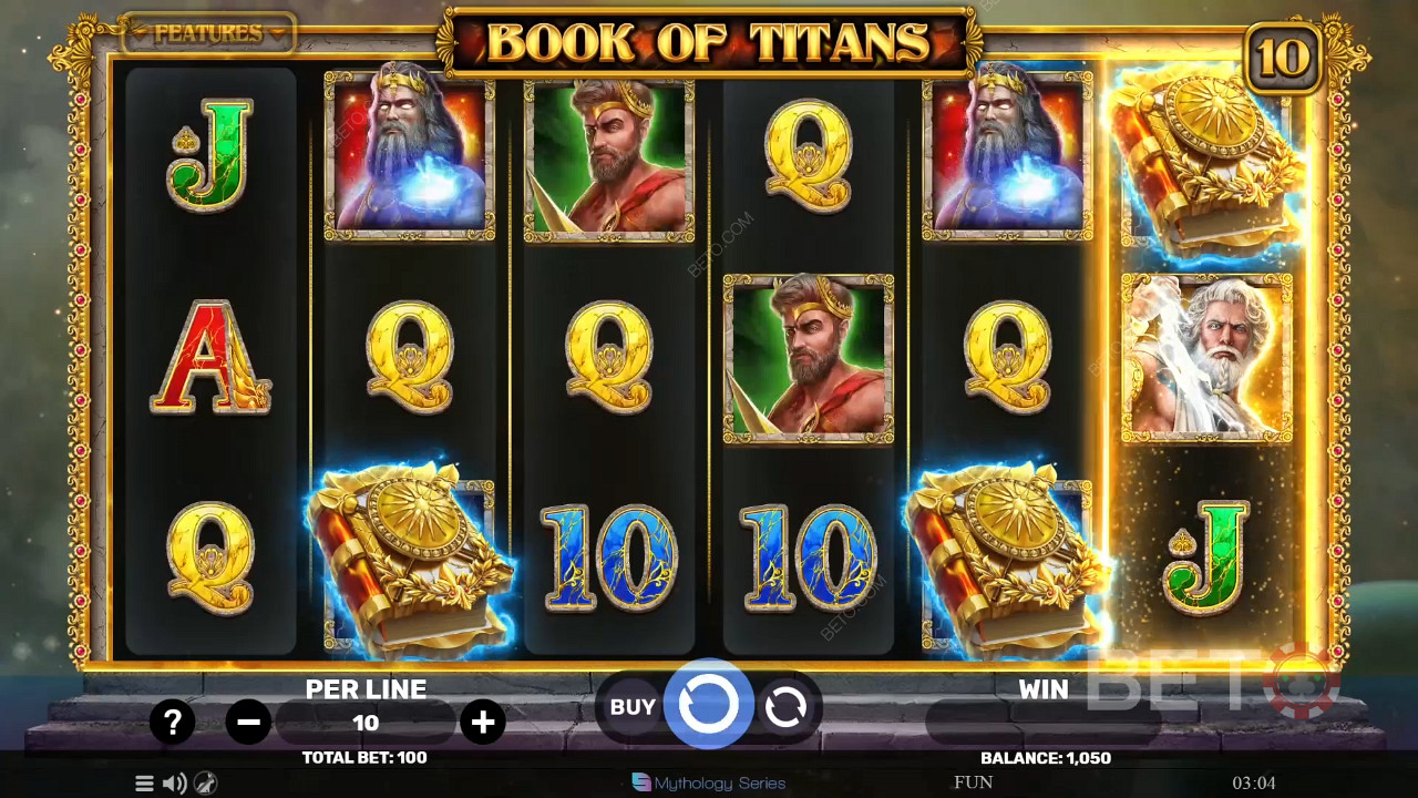 Обзор Book of Titans от BETO Slots