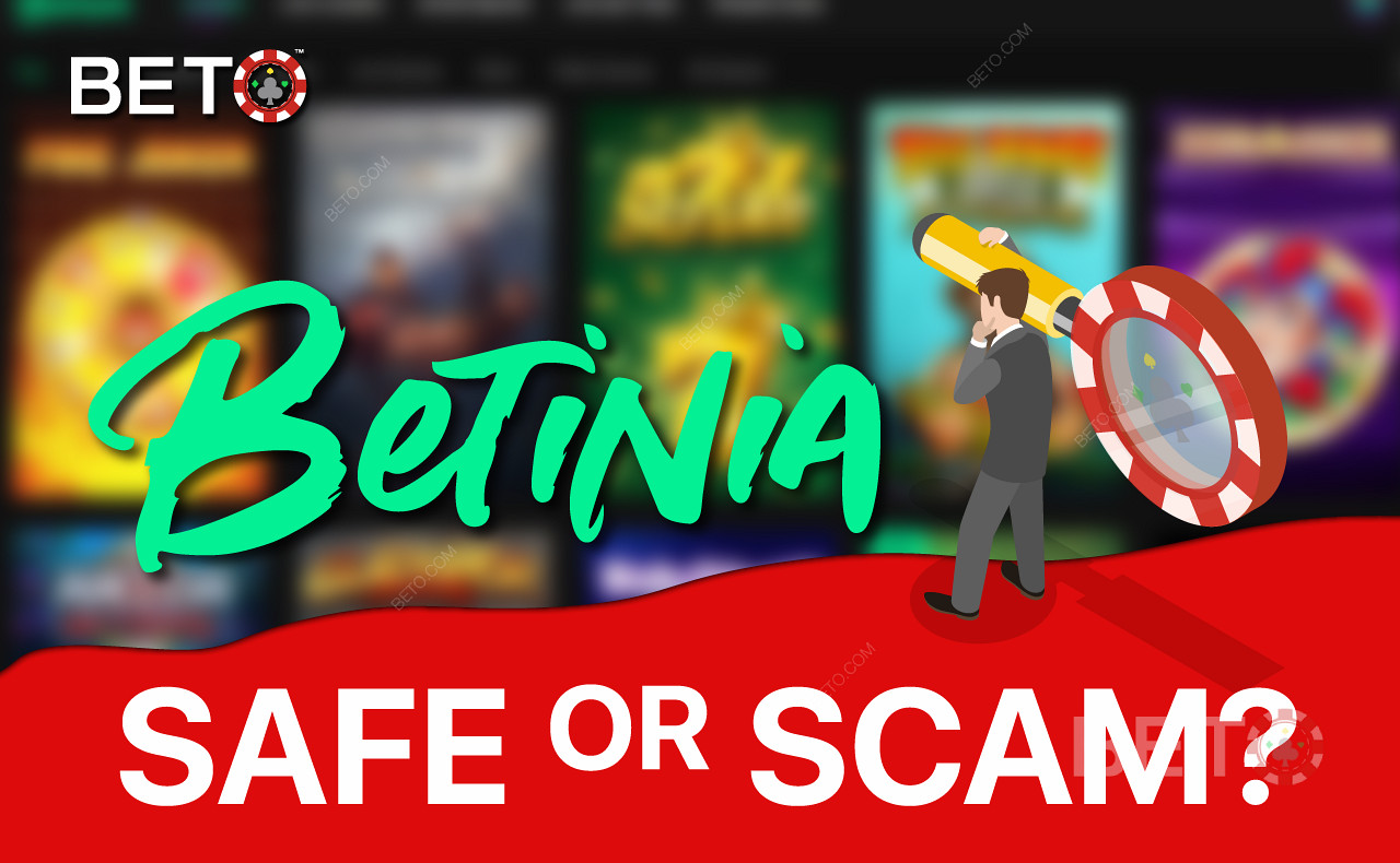 Узнайте, является ли Betinia Casino законным или нет, в этом обзоре казино