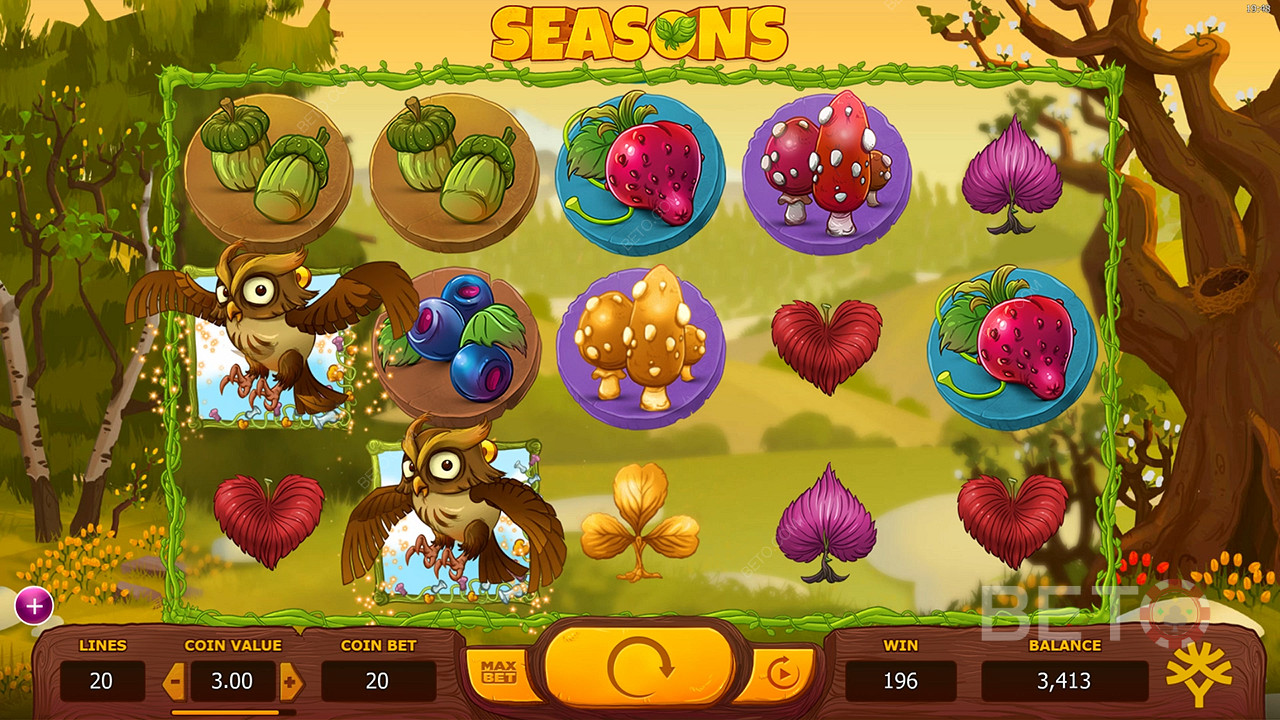 Seasons (Yggdrasil)  Играть Бесплатно