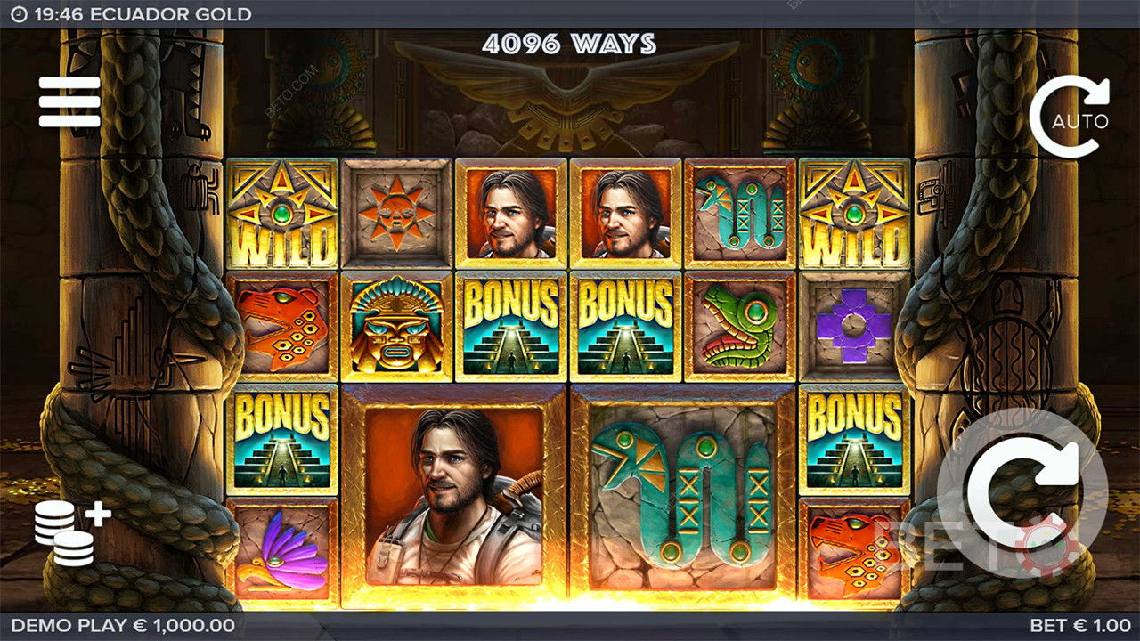Обзор Ecuador Gold от BETO Slots