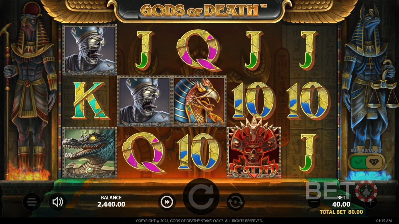 Обзор "Боги смерти" от BETO Slots