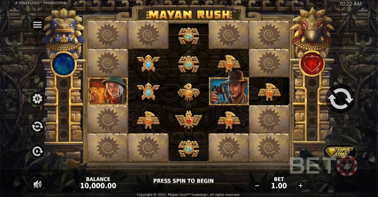 Видеослот Mayan Rush