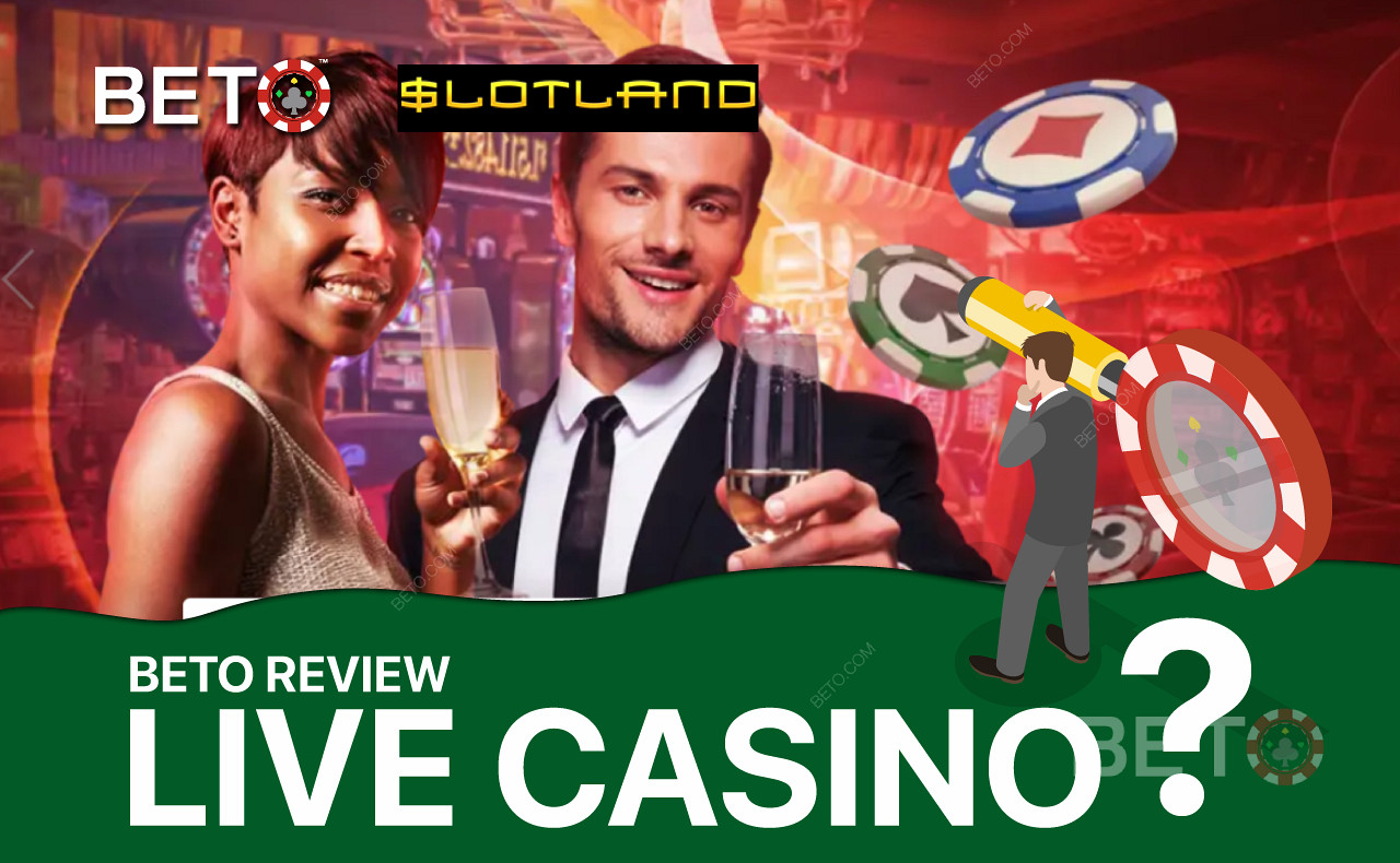 К сожалению, Slotland не предлагает игры в живом казино