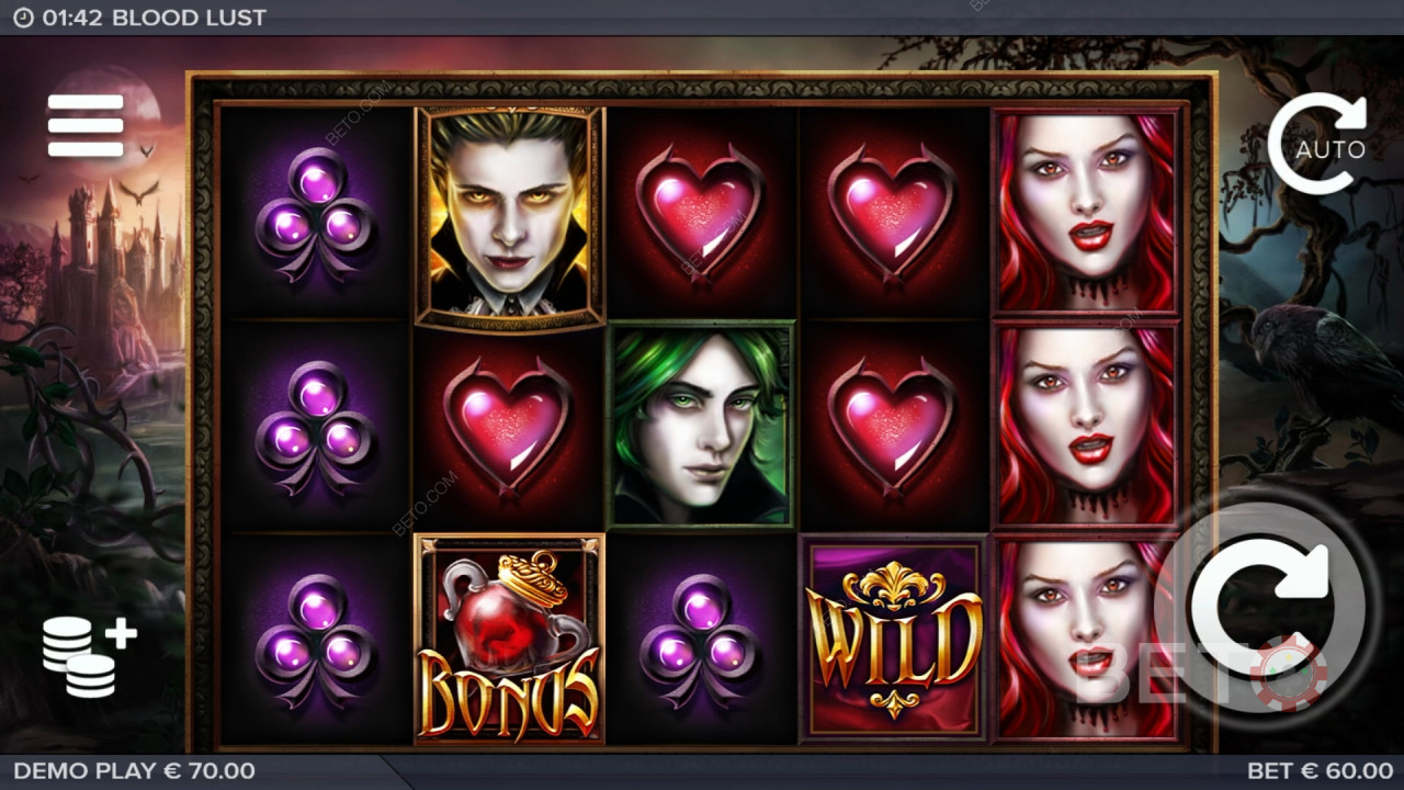 Обзор Blood Lust от BETO Slots