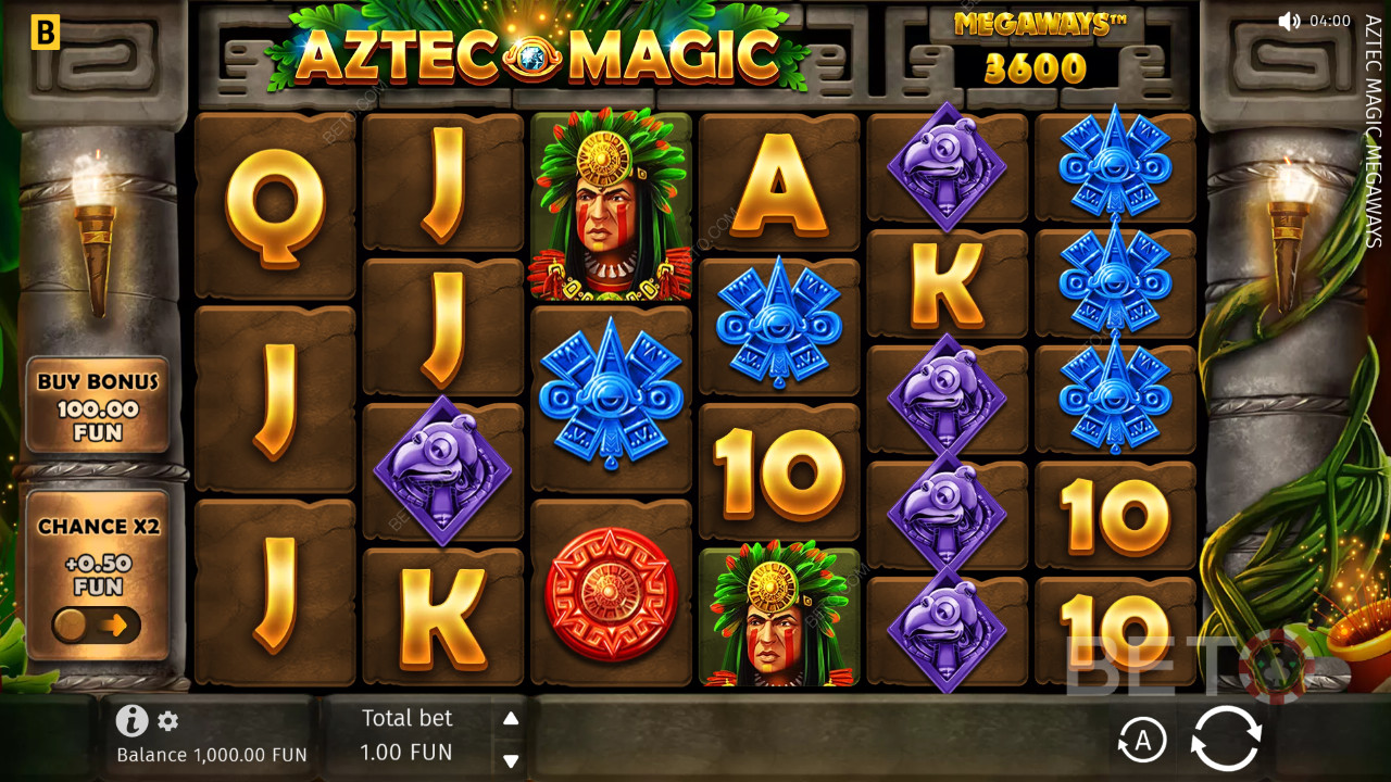 Обзор Aztec Magic Megaways от BETO Slots