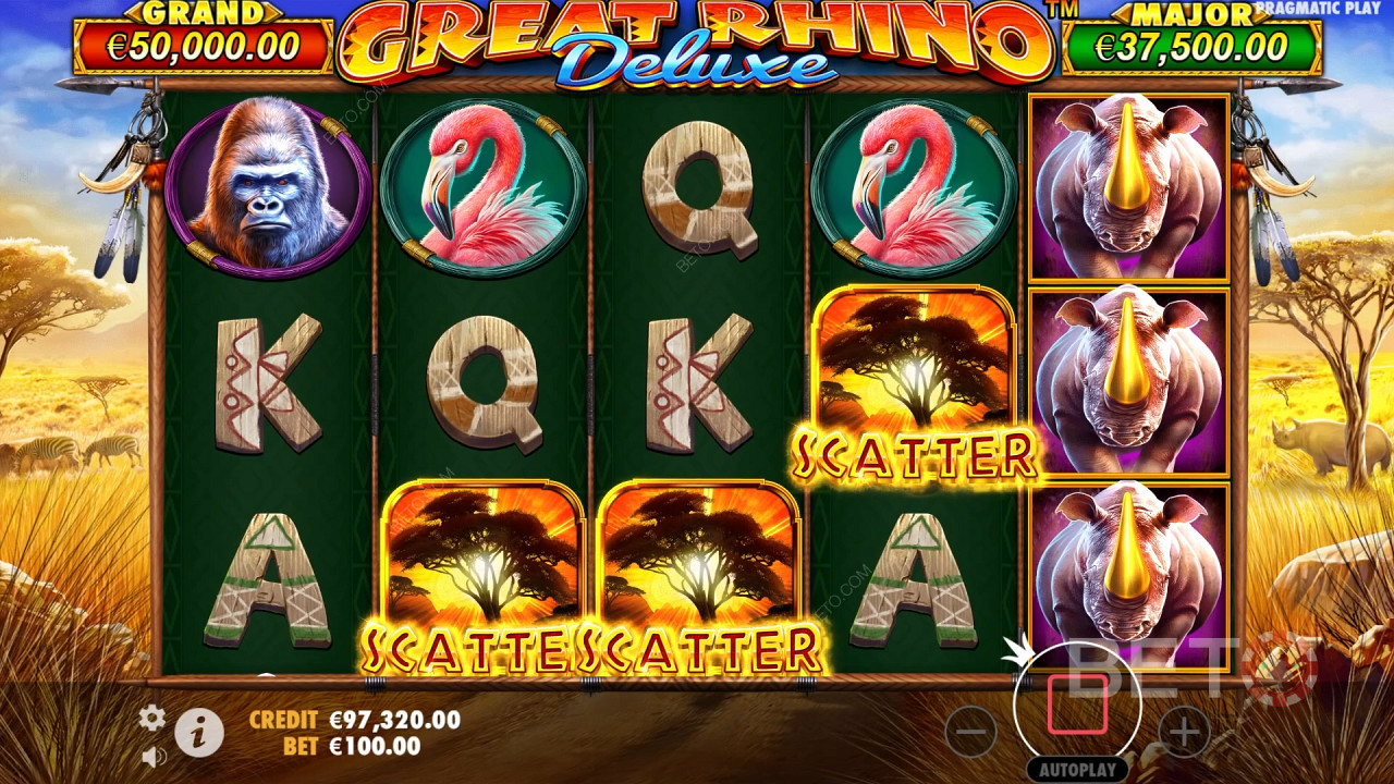 Great Rhino Deluxe Играть Бесплатно
