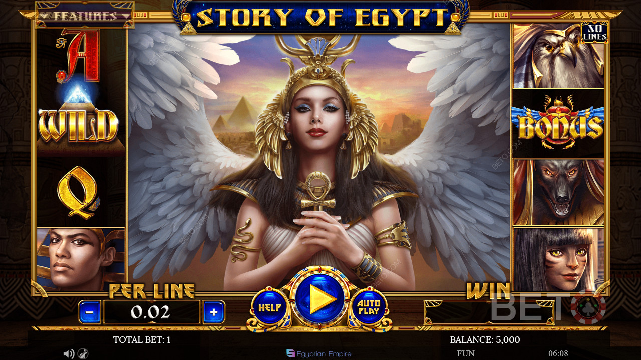 Story of Egypt Играть Бесплатно