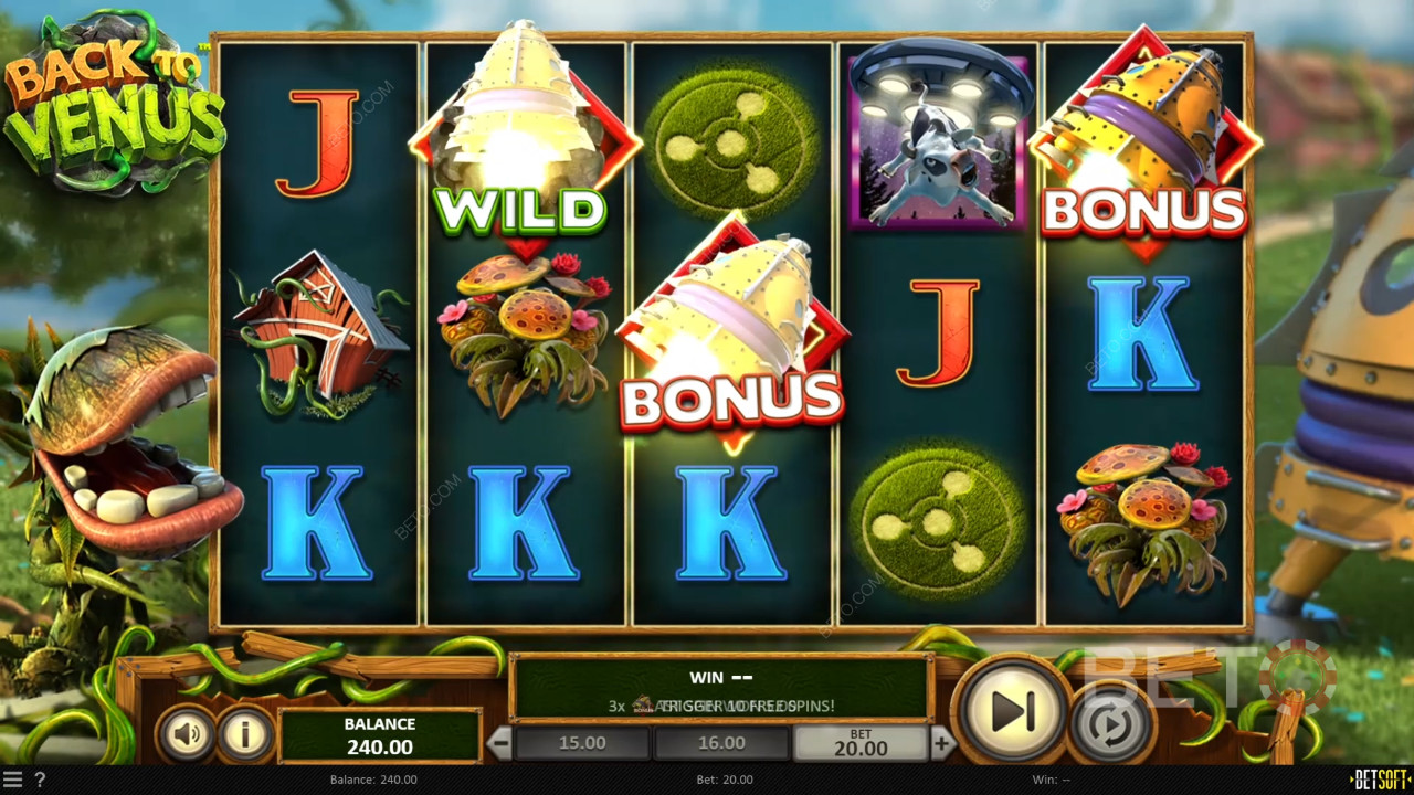 Back To Venus Review by BETO Slots
