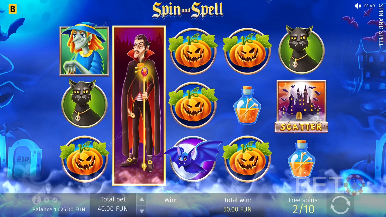 Spin and Spell Играть Бесплатно