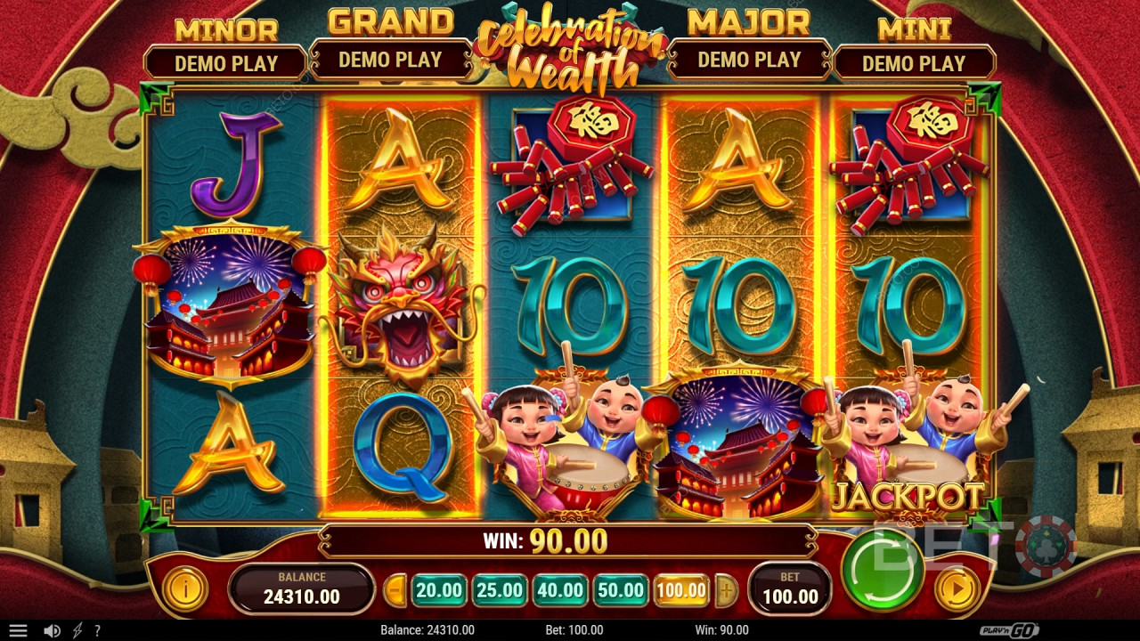 Celebration of Wealth Играть Бесплатно