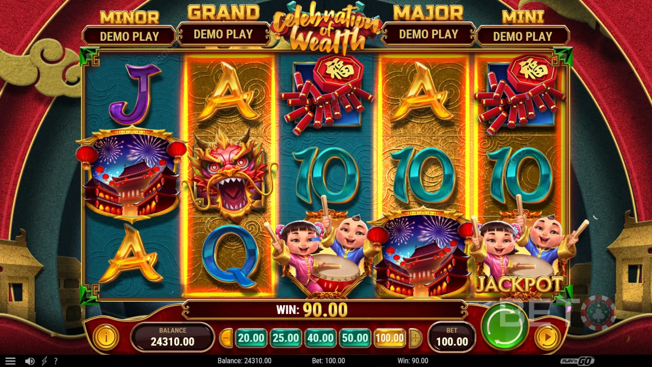 Celebration of Wealth Review by BETO Slots