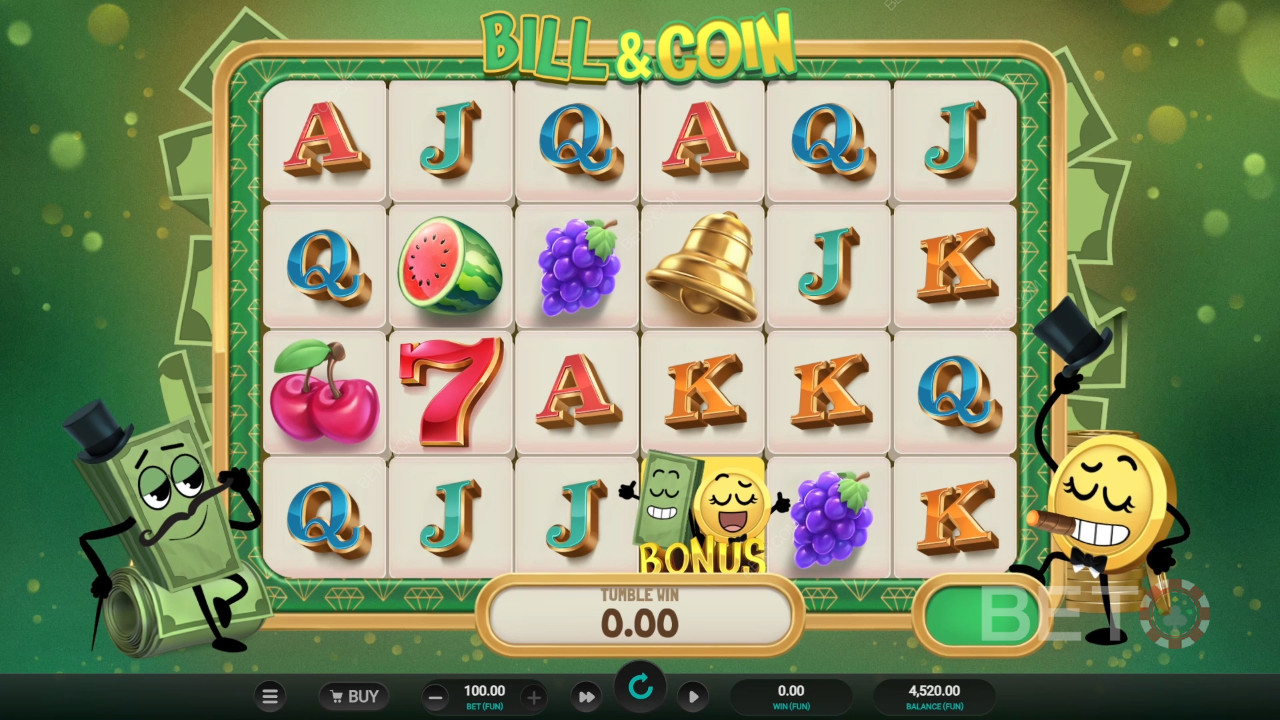 Обзор Bill & Coin от BETO Slots