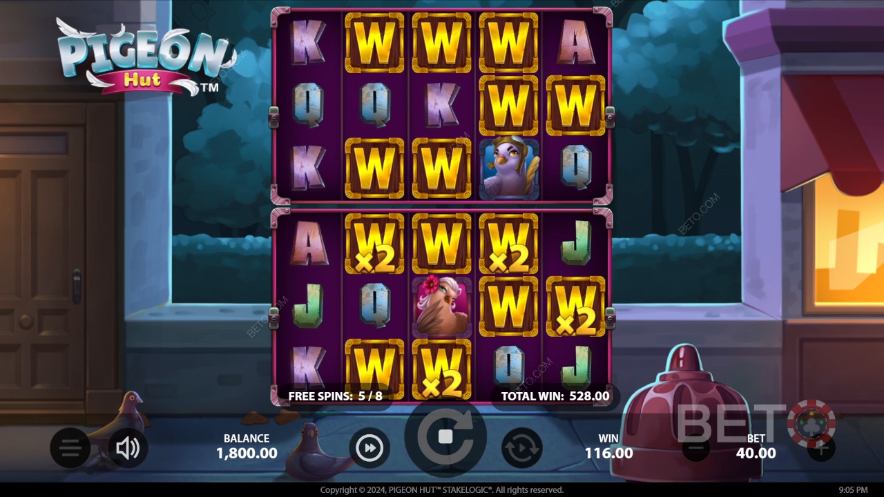 Обзор Pigeon Hut от BETO Slots