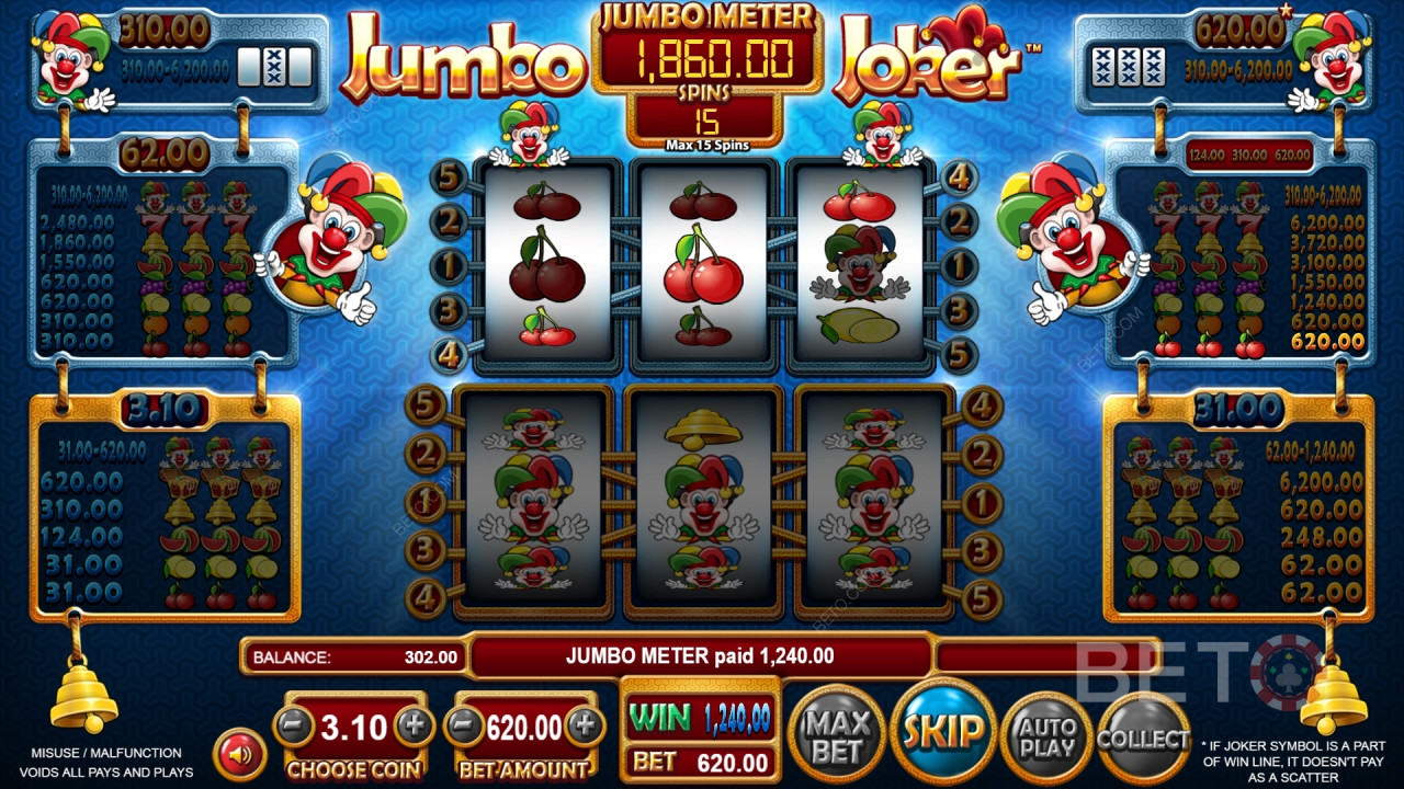 Обзор Jumbo Joker от BETO Slots
