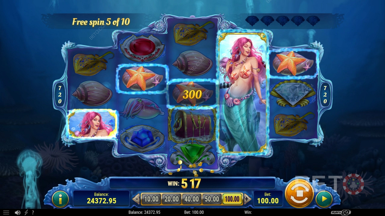 Mermaid's Diamond Играть Бесплатно