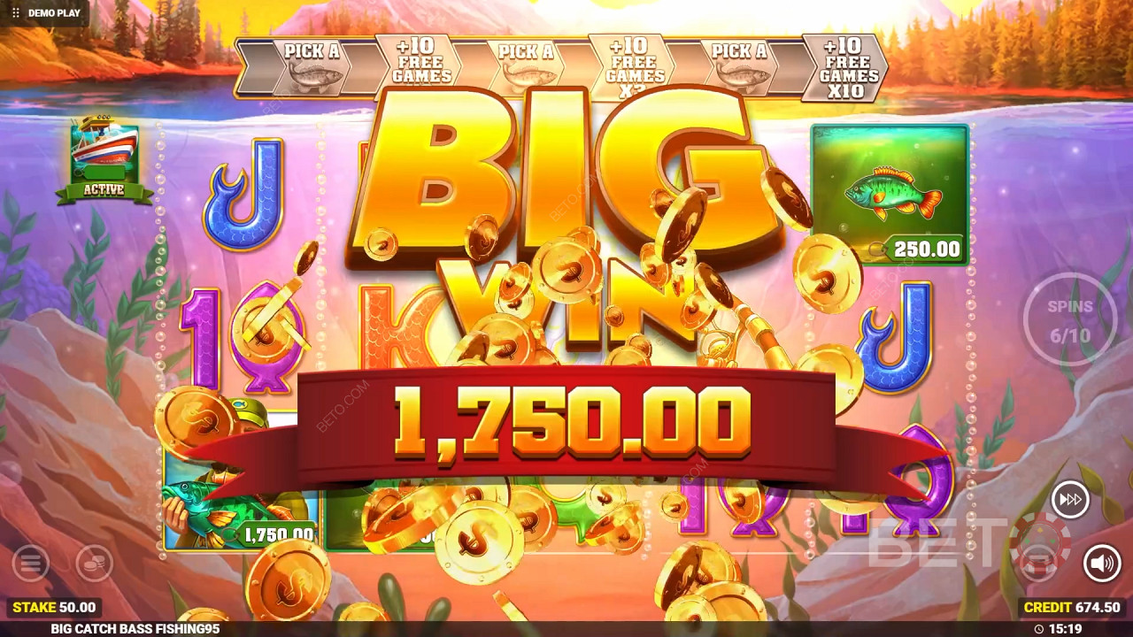 Big Catch Bass Fishing  Играть Бесплатно