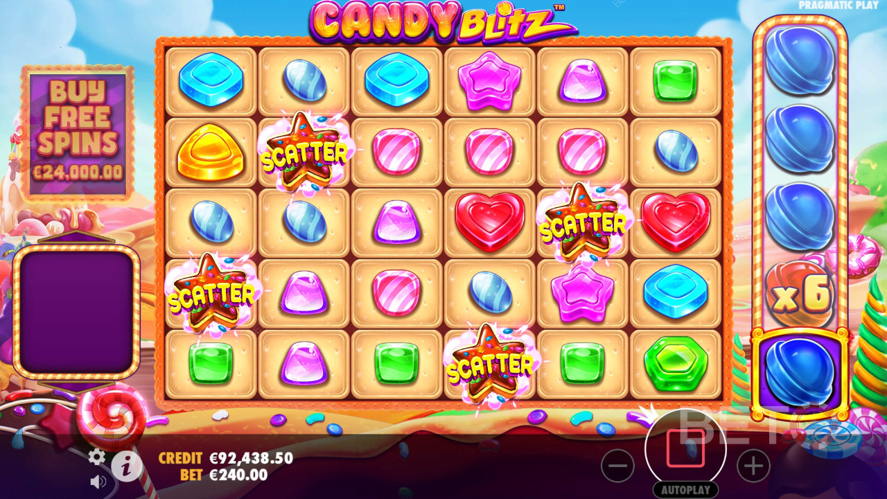 Обзор Candy Blitz от BETO Slots