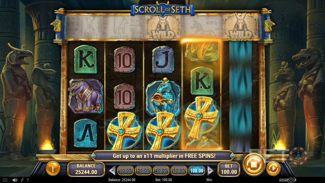 Обзор Scroll of Seth от BETO Slots