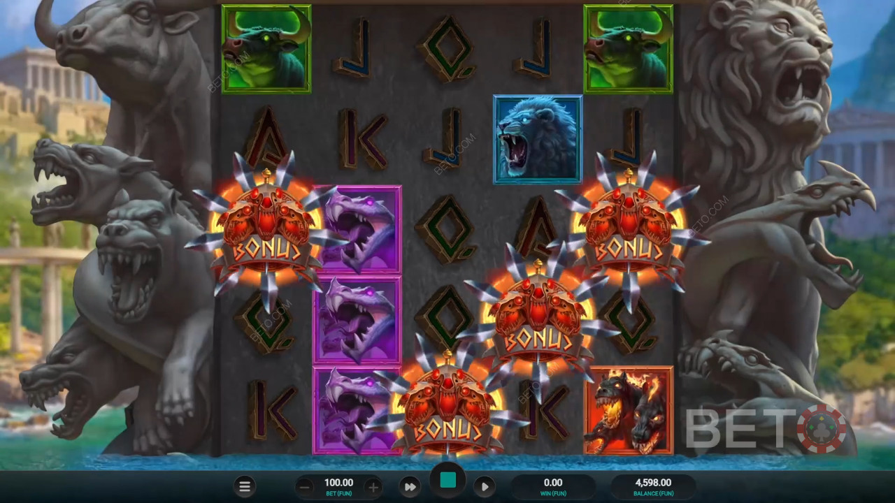 Обзор Hercules Unleashed от BETO Slots