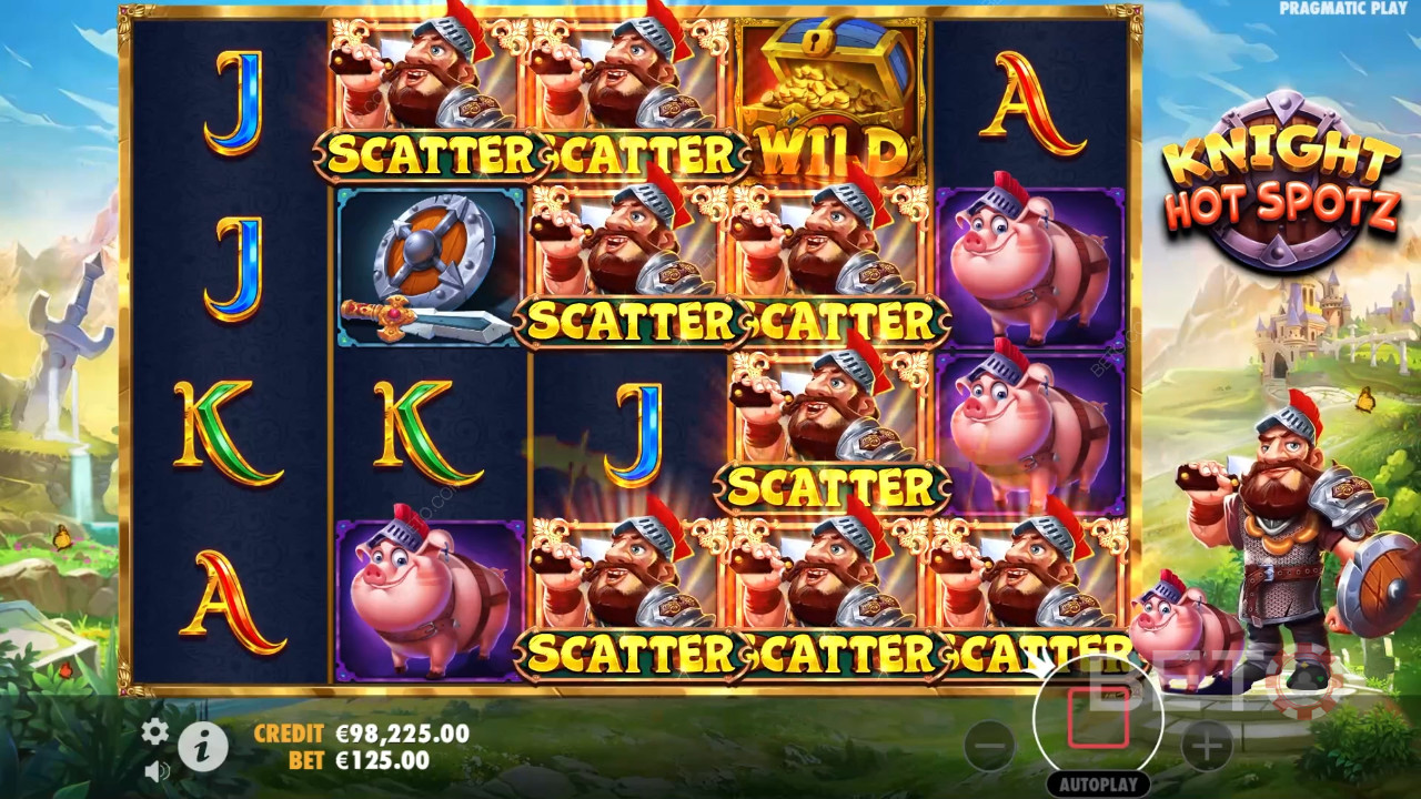Обзор Knight Hot Spotz от BETO Slots