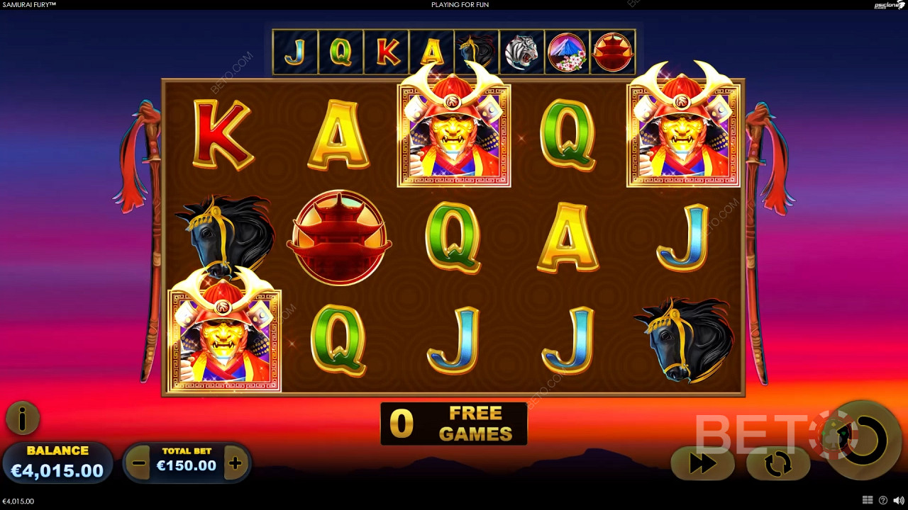 Обзор Samurai Fury от BETO Slots
