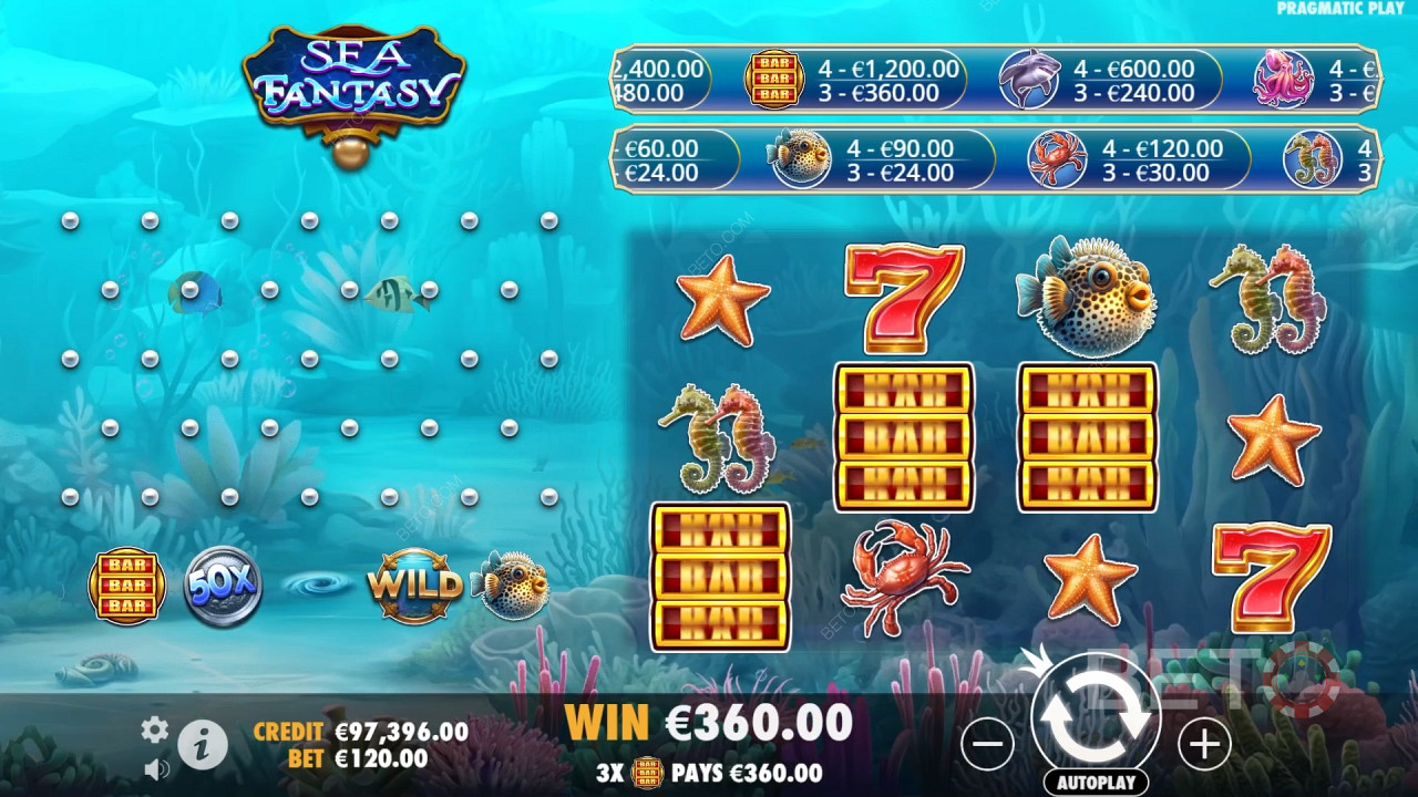 Обзор Sea Fantasy от BETO Slots