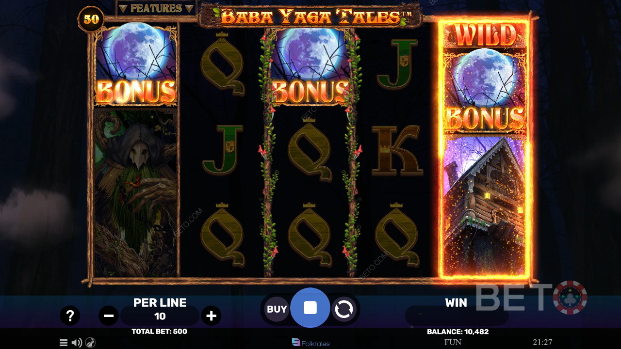 Сказки Бабы Яги Обзор от BETO Slots