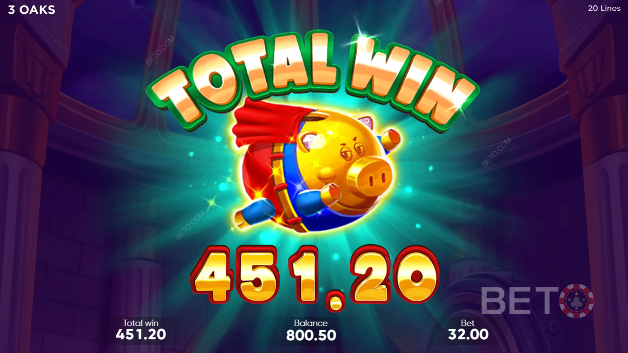 Выиграйте 6,750x вашу ставку в слоте Super Sticky Piggy онлайн!