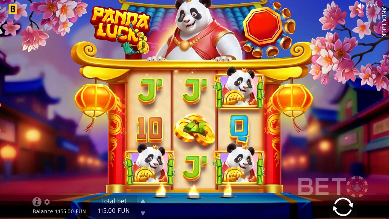 Обзор Panda Luck от BETO Slots
