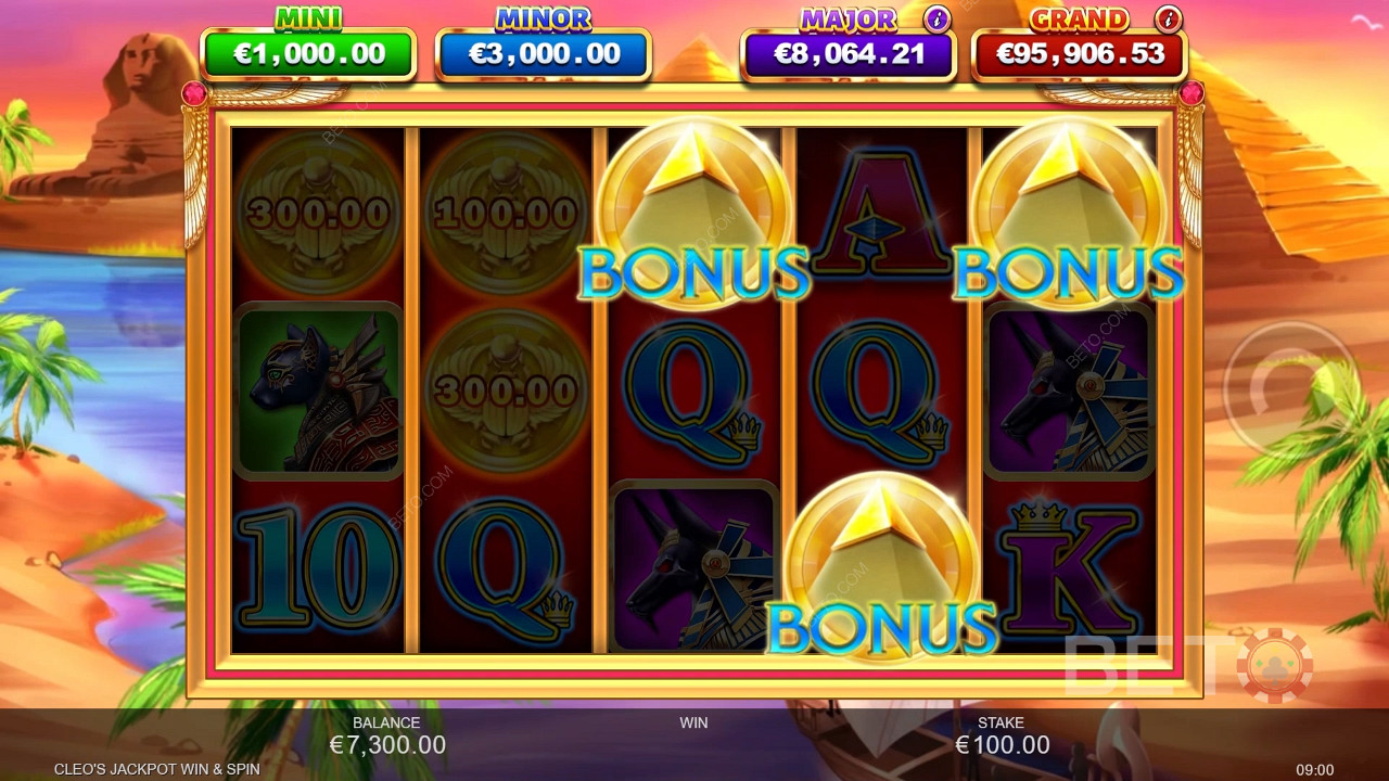 Cleo's Jackpot Win & Spin Играть Бесплатно